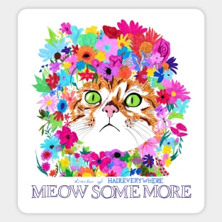 Meowsomemore Sticker